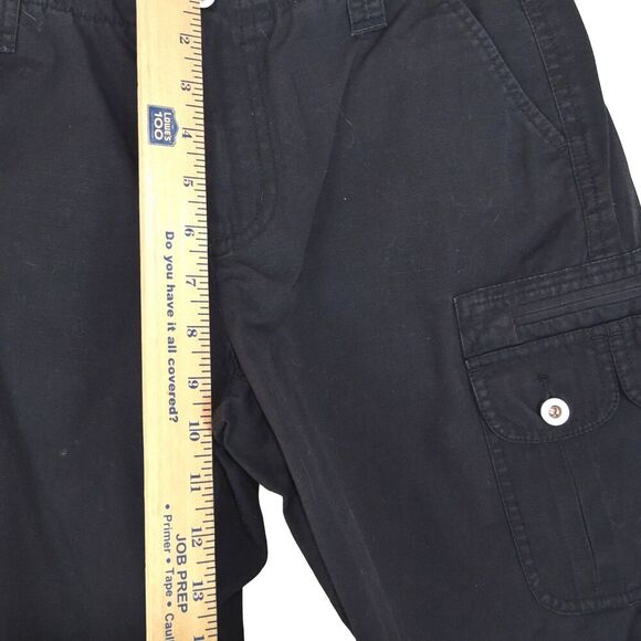 Sundance Black Cargo Shorts Women’s Size 4 Utility Outdoor Festival Core - Picture 8 of 8